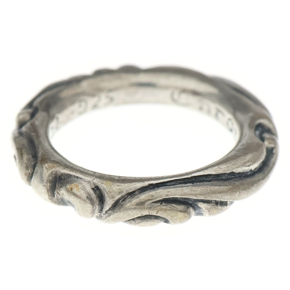 CHROME HEARTS(クロムハーツ) SCRL BAND スクロールバンド リング シルバー BCA351