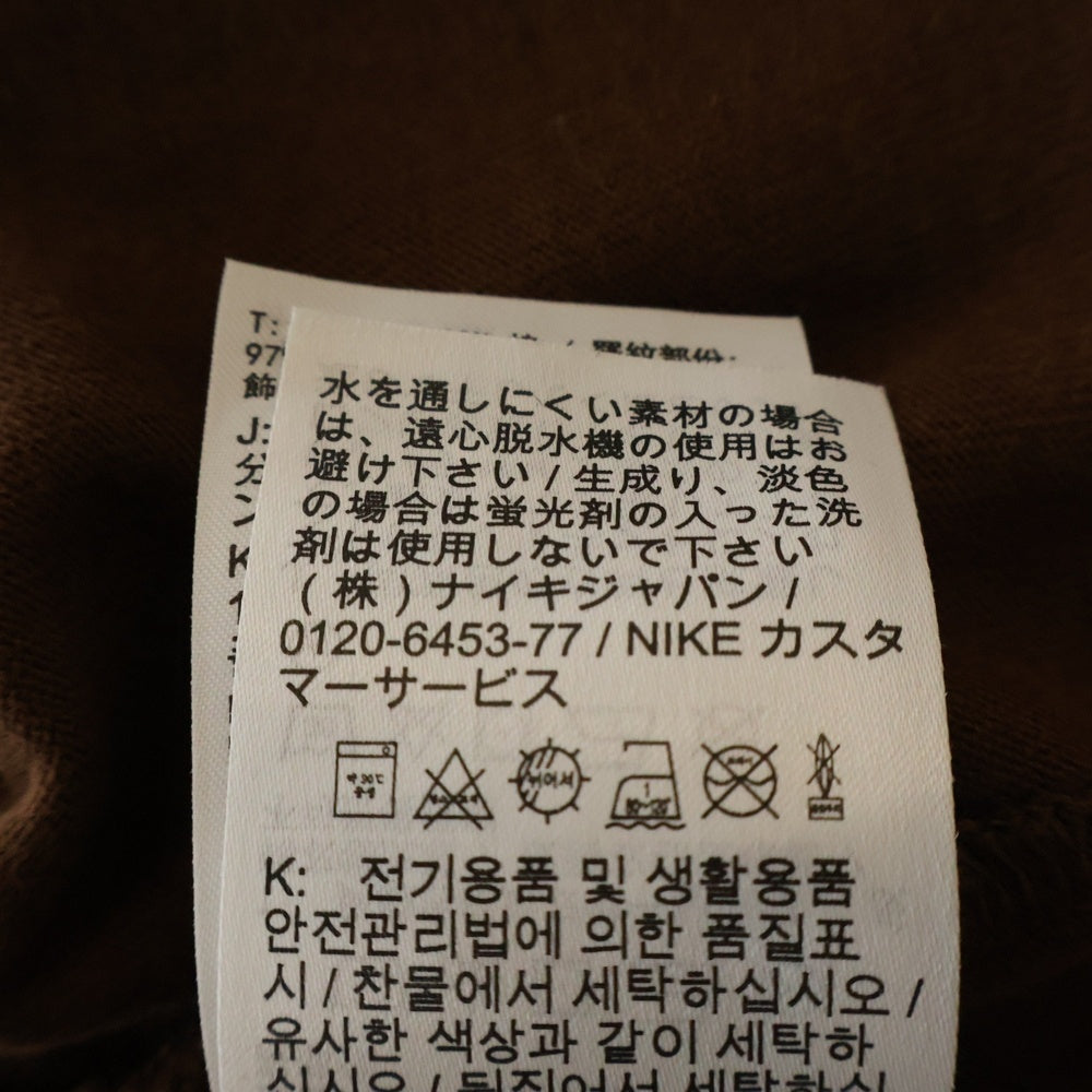 NIKE(ナイキ) ×CACTUS JACK AS U NRG BH SS TEE CACAO WOW Tee カクタスジャック 両面プリントTシャツ 半袖クルーネックカットソー ブラウン DM1286-259