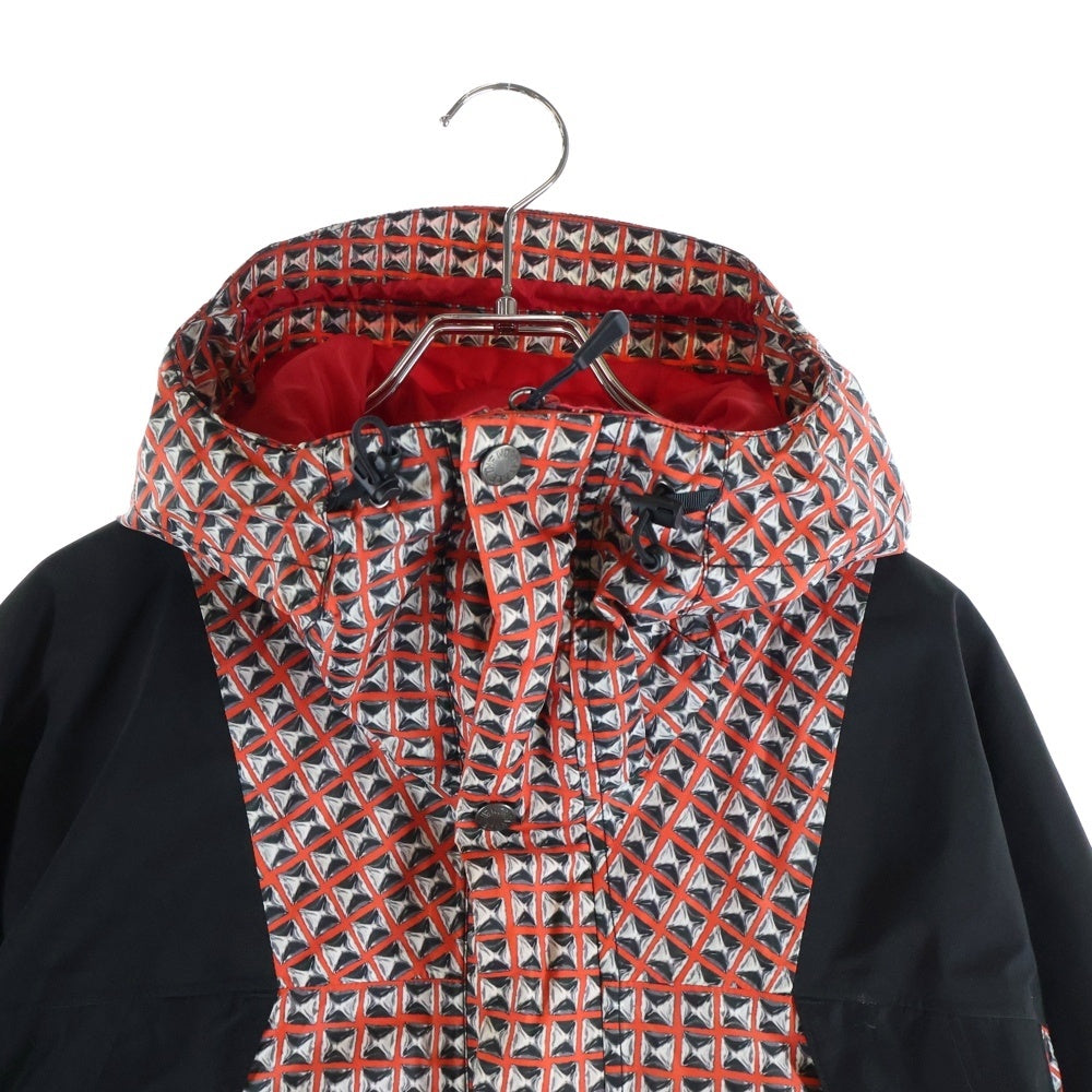 SUPREME(シュプリーム) 21SS ×THE NORTH FACE Studded Mountain Light Jacketノースフェイス スタッデッドデザイン フーデッド ナイロン マウンテンライトジャケット レッド NF0A5IQV