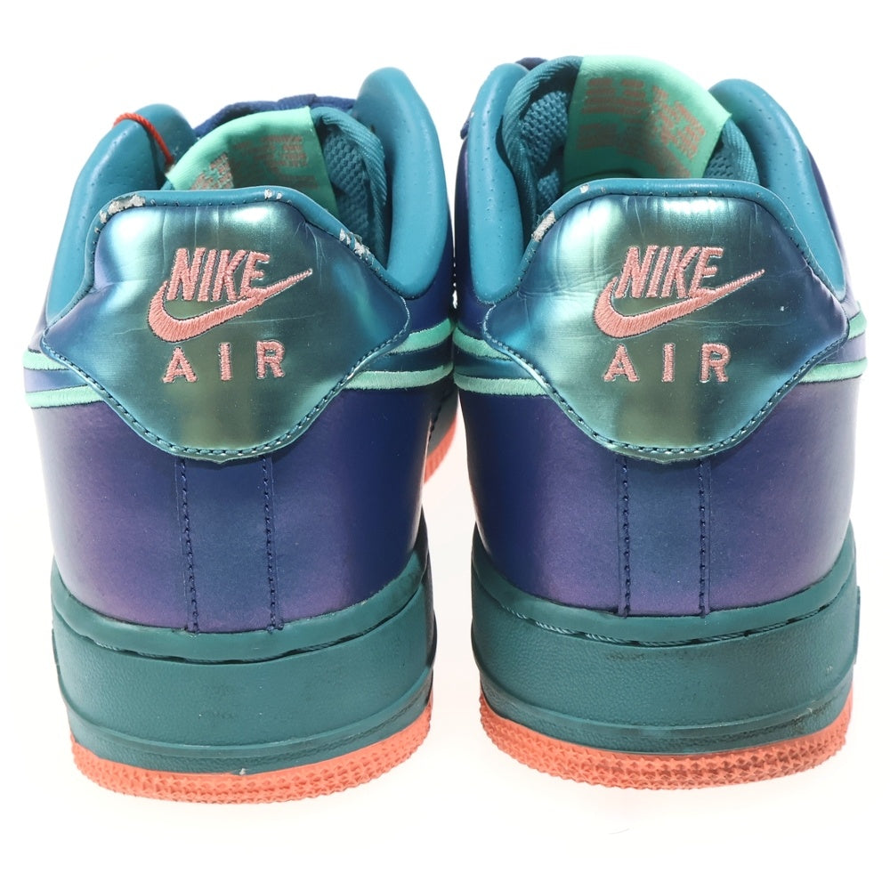 NIKE(ナイキ) 【観賞用2013年製】 AIR FORCE 1 LOW Brave Blue Mineral Teal エアフォース1 ローカットスニーカー ブルー/グリーン US8.5/26.5cm 488298-420