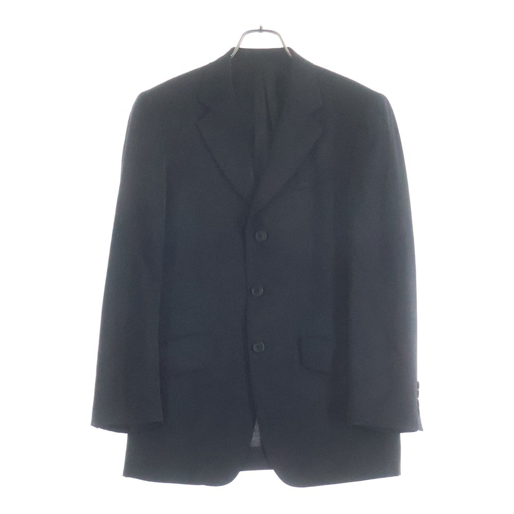 Paul Smith COLLECTION(ポールスミス コレクション) ウール セットアップスーツ ノッチドラペル 3B シングルテーラードジャケット ジップアップ センタープレス スラックスパンツ SN-OH-1415703