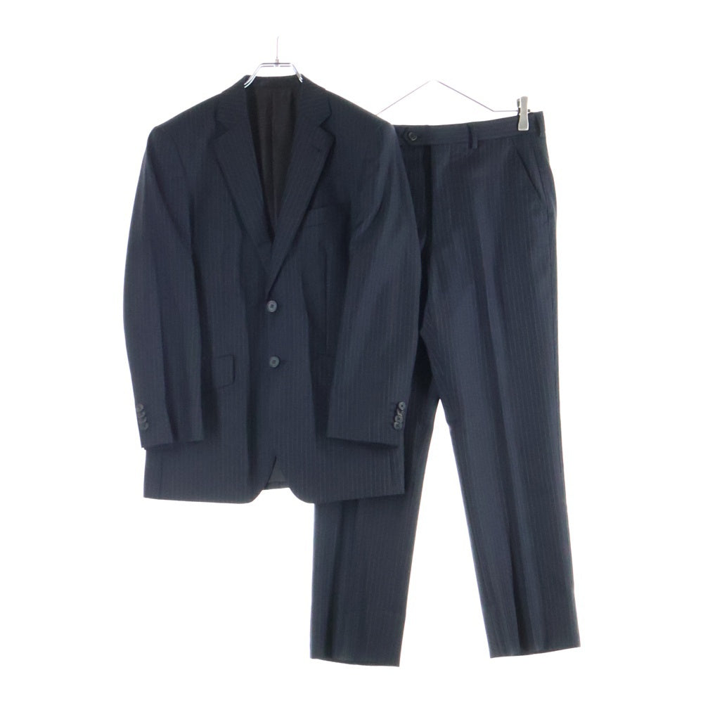 Paul Smith LONDON(ポールスミス ロンドン) ×Ermenegildo Zegna エルメネジルド ゼニア ウール セットアップ ノッチドラペル 2B テーラードジャケット スラックス PL-ST-62340