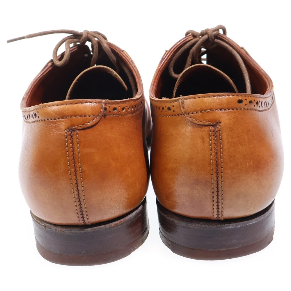Crockett&Jones(クロケットアンドジョーンズ) ×Paul Smith ポールスミス別注 ストレートチップ レザー ドレスシューズ ブラウン 9480