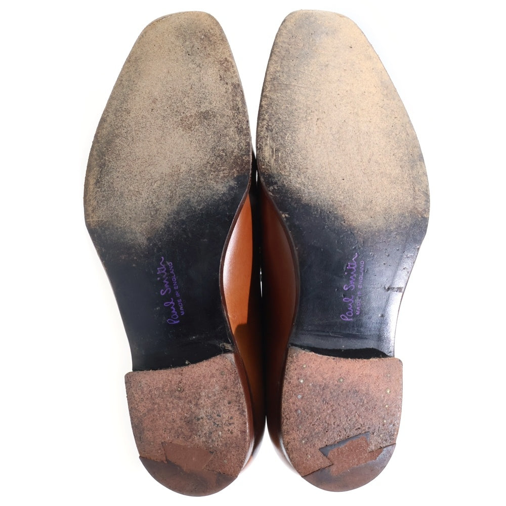 Crockett&Jones(クロケットアンドジョーンズ) ×Paul Smith ポールスミス別注 ストレートチップ レザー ドレスシューズ ブラウン 9480