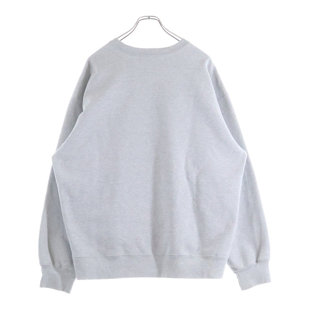 SUPREME(シュプリーム) 22AW Box Logo Crewneck Heather Grey ボックス ロゴ クルーネックプルオーバー スウェットトレーナー グレー