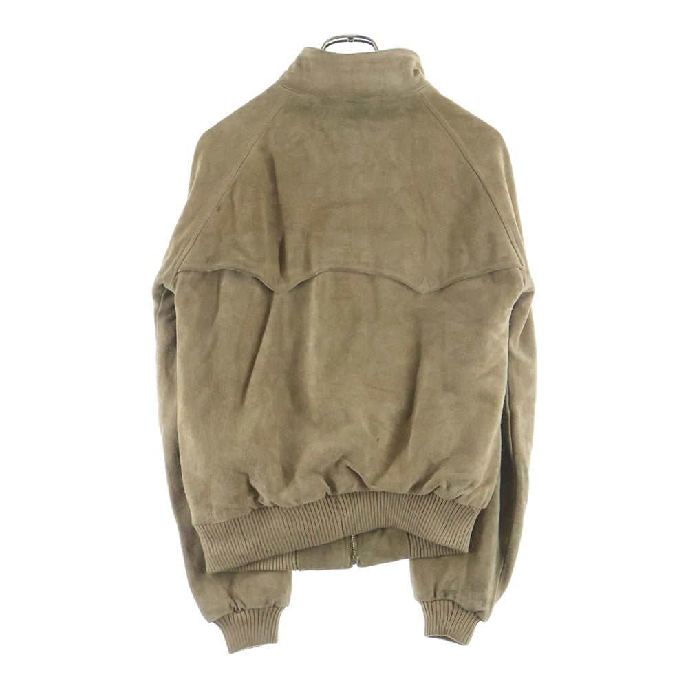 POLO RALPH LAUREN(ポロラルフローレン) 90s VINTAGE スウェードレザー スイングトップジャケット ベージュ