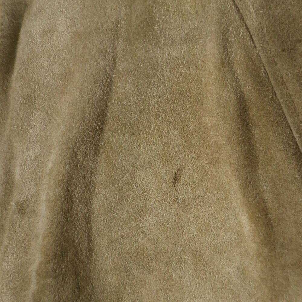 POLO RALPH LAUREN(ポロラルフローレン) 90s VINTAGE スウェードレザー スイングトップジャケット ベージュ