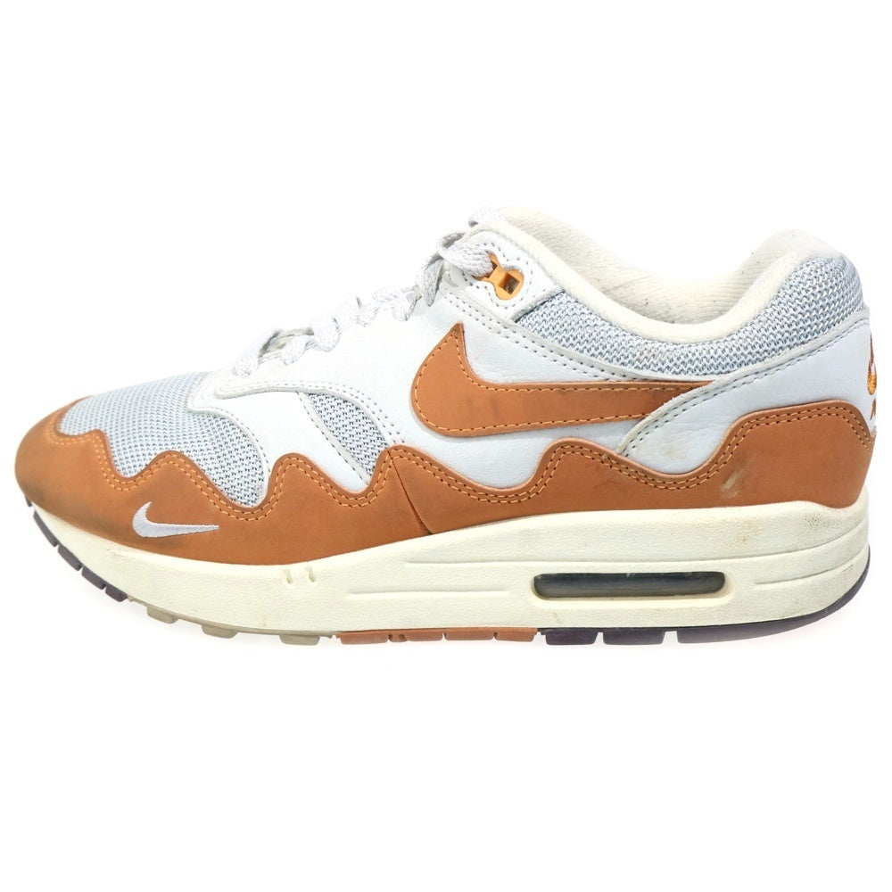 NIKE(ナイキ) ×PATTA AIR MAX 1 MONARCH パタ エアマックス 1 モナーク ローカットスニーカー オレンジ/グレー US7/25cm DH1348-001