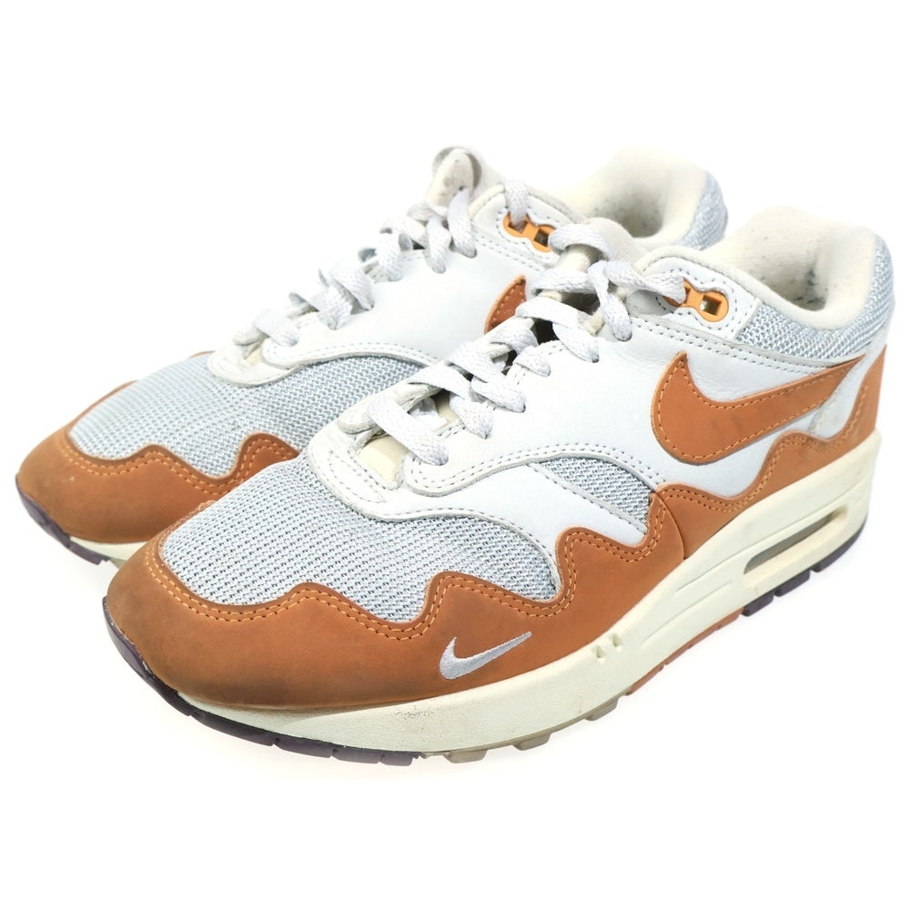 NIKE(ナイキ) ×PATTA AIR MAX 1 MONARCH パタ エアマックス 1 モナーク ローカットスニーカー オレンジ/グレー US7/25cm DH1348-001