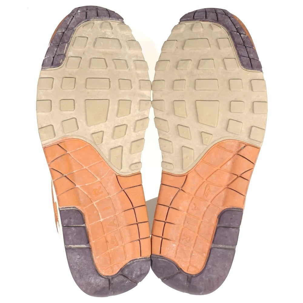 NIKE(ナイキ) ×PATTA AIR MAX 1 MONARCH パタ エアマックス 1 モナーク ローカットスニーカー オレンジ/グレー US7/25cm DH1348-001