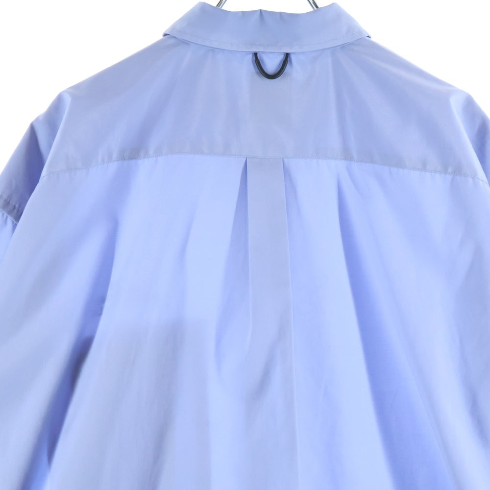 DAIWA PIER39(ダイワ ピアサーティナイン) 21SS × ザ ウィークエンド フィッシング クラブ 胸ポケット付き テック ワーク スタンドカラー 長袖シャツ ブルー BE-88121