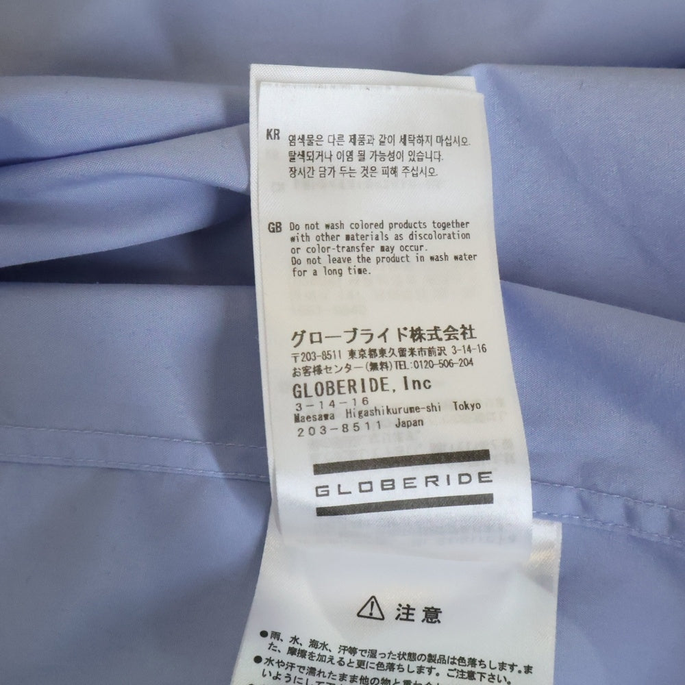 DAIWA PIER39(ダイワ ピアサーティナイン) 21SS × ザ ウィークエンド フィッシング クラブ 胸ポケット付き テック ワーク スタンドカラー 長袖シャツ ブルー BE-88121