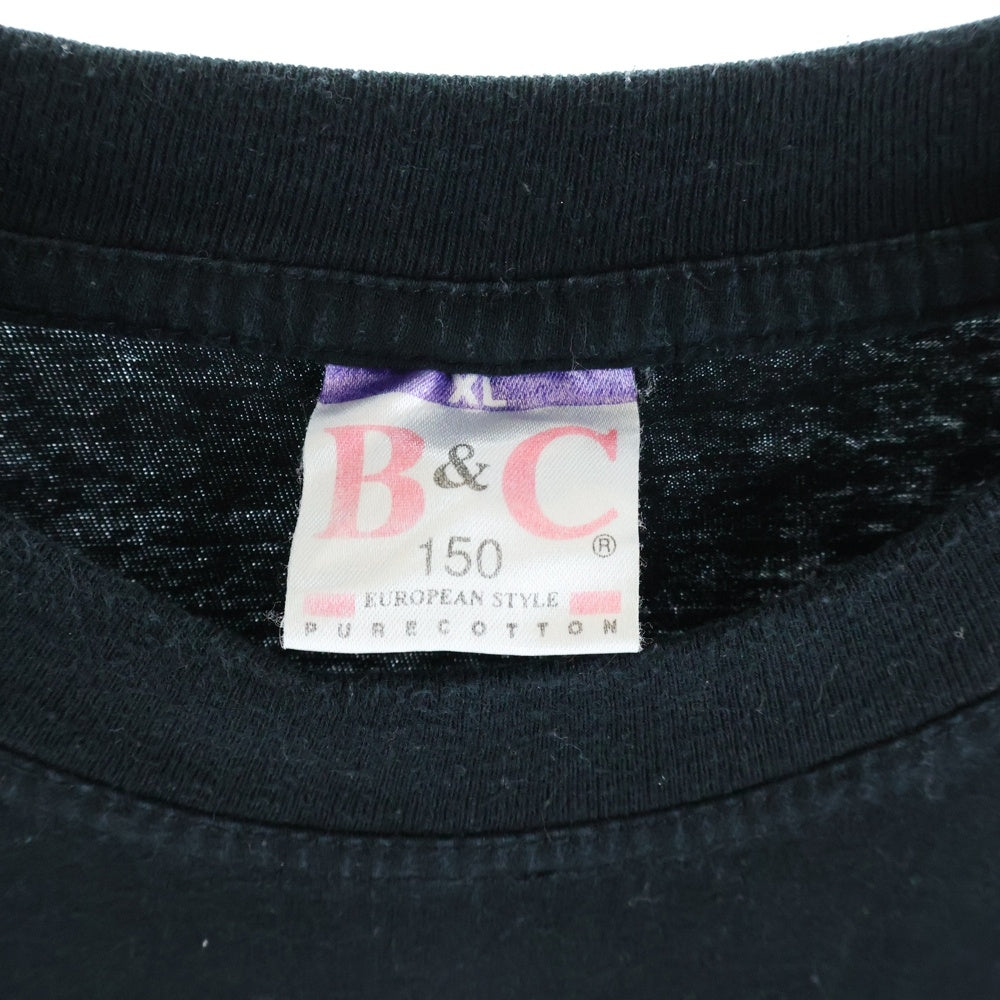 VINTAGE(ヴィンテージ) 90-00S VINTAGE IN FLAMES CLAYMAN ヴィンテージ イン フレイムス クレイマン 両面プリント 半袖 Tシャツ ブラック