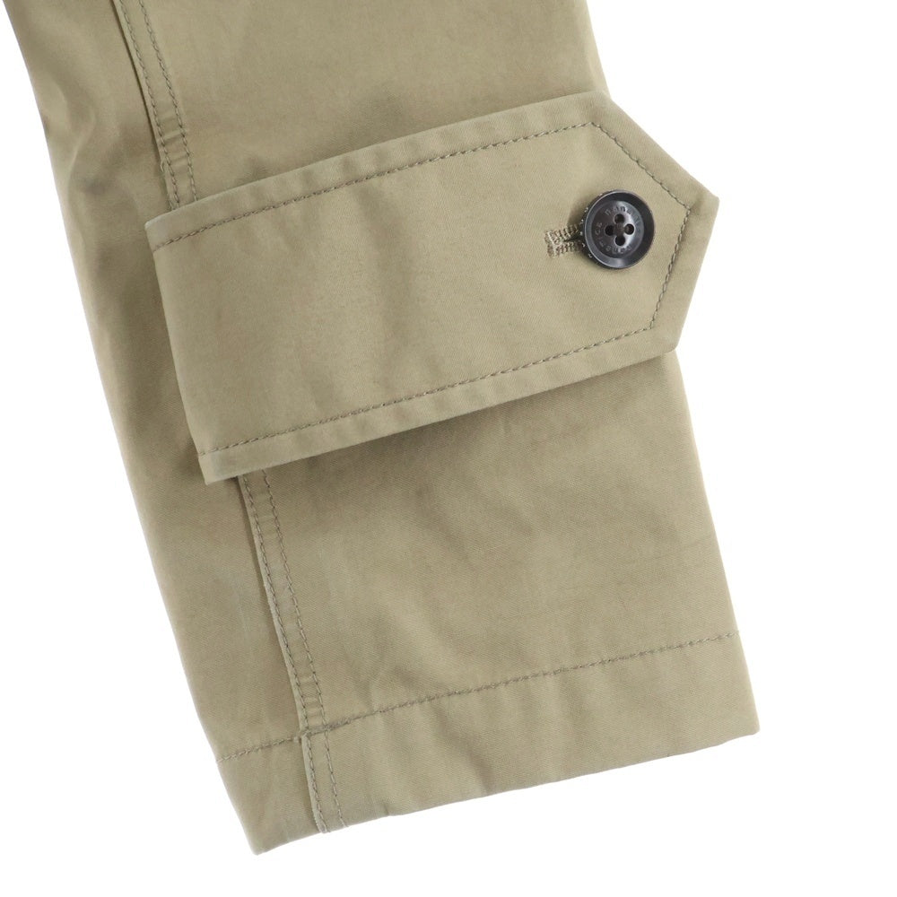 nanamica(ナナミカ) GORE-TEX ゴアテックス 裏地総柄 ステンカラーコート ベージュ