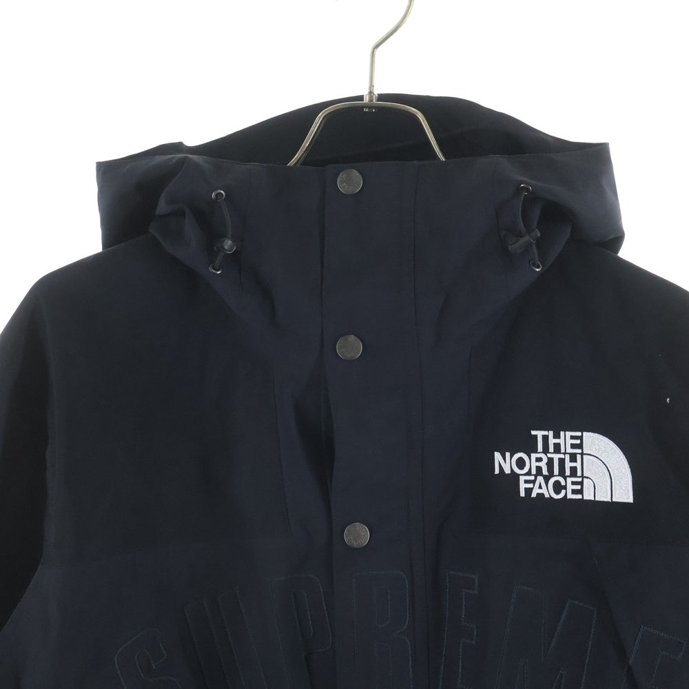 SUPREME(シュプリーム) 19SS ×THE NORTH FACE Arc Logo Mountain Parka GORE-TEX ザノースフェイス アーチ ロゴ ゴアテックス フーデッドマウンテンジャケット ブラック NF0A3VMM
