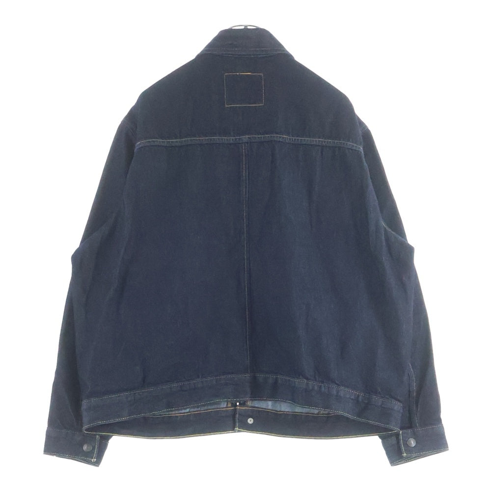 Levi's premium(リーバイスプレミアム) TWISTED 両面タブ ビックE ジップアップ デニムトラッカージャケット インディゴ PC9-003M3-0000