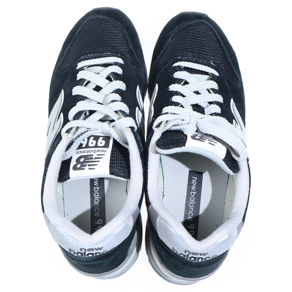 New Balance(ニューバランス) CM996BP スエード メッシュ ローカットスニーカー ブラック レディース US6/24cm