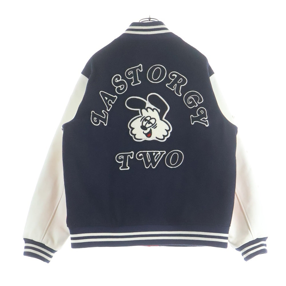 HUMAN MADE(ヒューマンメイド) 22AW ×UNDERCOVER LAST AUSSIE 2 VARSITY JACKET アンダーカバー ラストオージー2 バーシティジャケット レッド/ホワイト UC2B9210