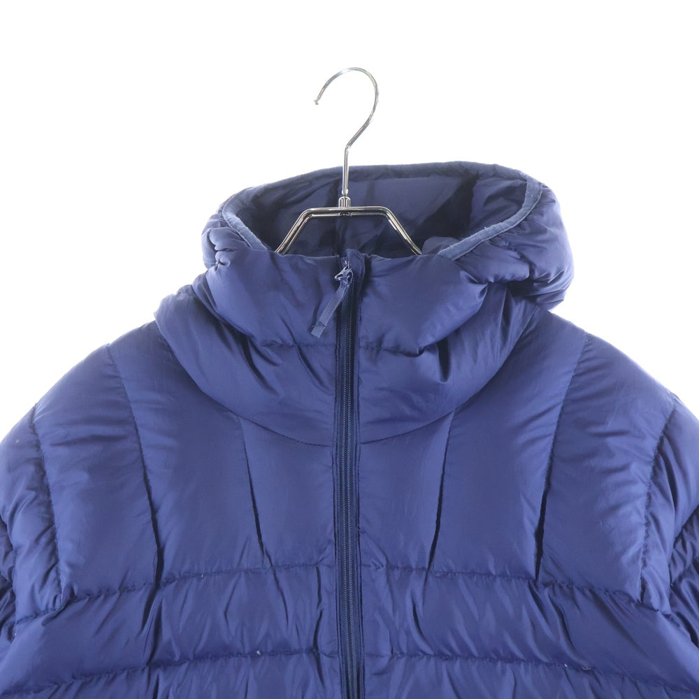 SUPREME(シュプリーム) 24AW Micro Down Pullover マイクロ ロゴデザイン フーデッド ハーフジップアップ ダウンジャケット ブルー