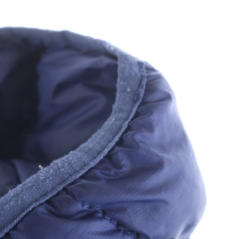 SUPREME(シュプリーム) 24AW Micro Down Pullover マイクロ ロゴデザイン フーデッド ハーフジップアップ ダウンジャケット ブルー
