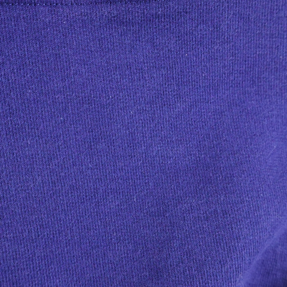 GUCCI(グッチ) 21AW ×THE NORTH FACE ノースフェイス ロゴデザイン ナイロン切り替え ドローストリング スウェットパンツ パープル 671463