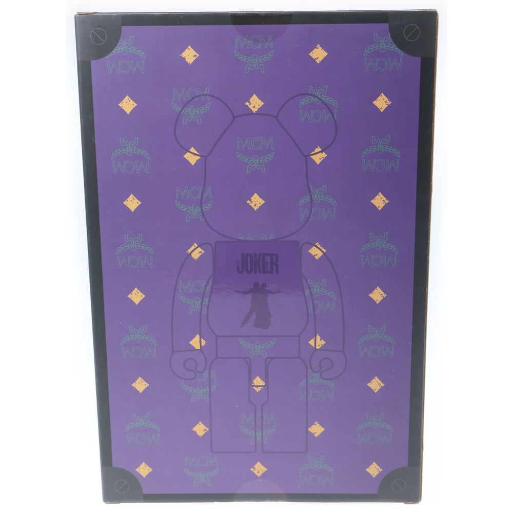 MEDICOM TOY(メディコムトイ) BE@RBRICK MCM THE JOKER 100%&400% エムシーエム ザ ジョーカー フィギュア 人形 パープル