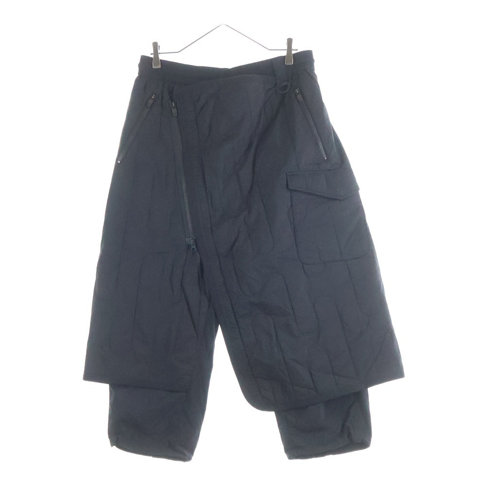 Y-3(ワイスリー) 21AW M CH2 CLOUD INSULATED PANTS クラウド インサレイテッド 中綿パンツ ブラック A2E001
