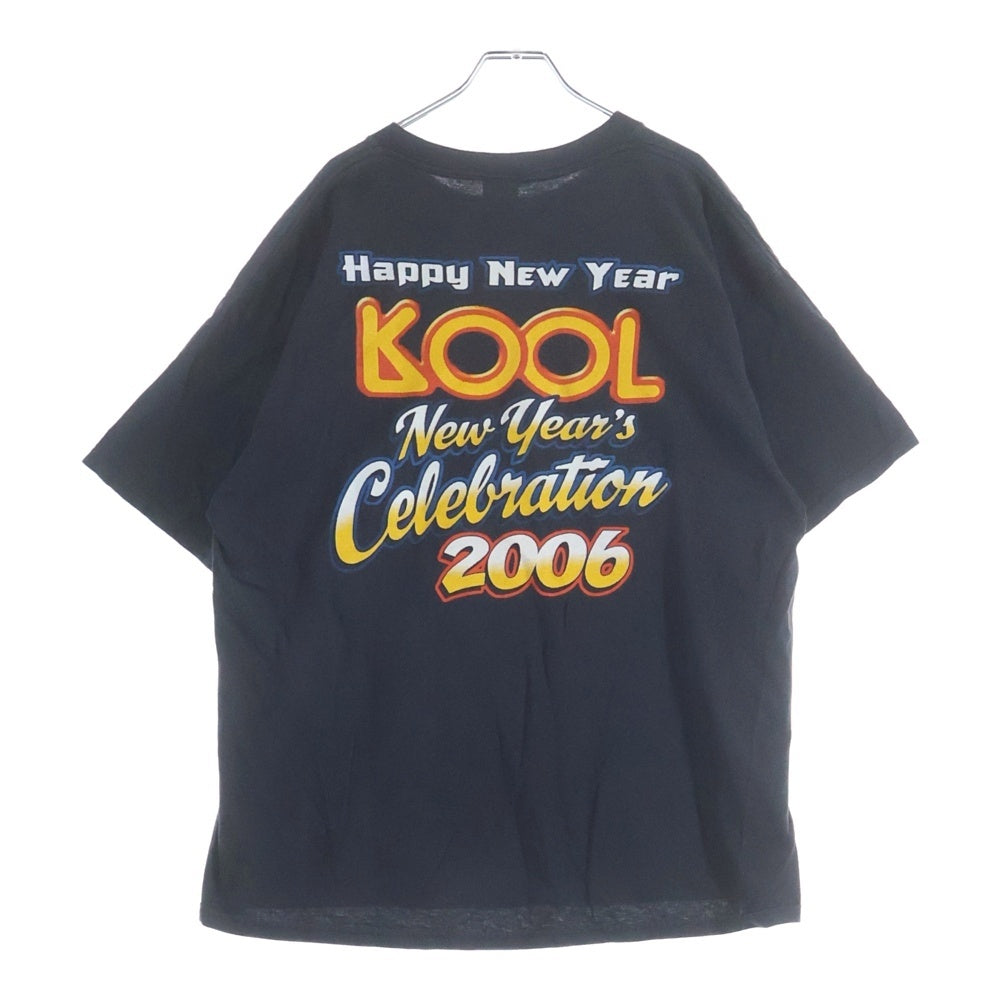VINTAGE(ヴィンテージ) 00S COOL & THE GANG 2006 TEE ヴィンテージ クール&ザ・ギャング 両面プリントTシャツ 半袖クルーネックカットソー ブラック