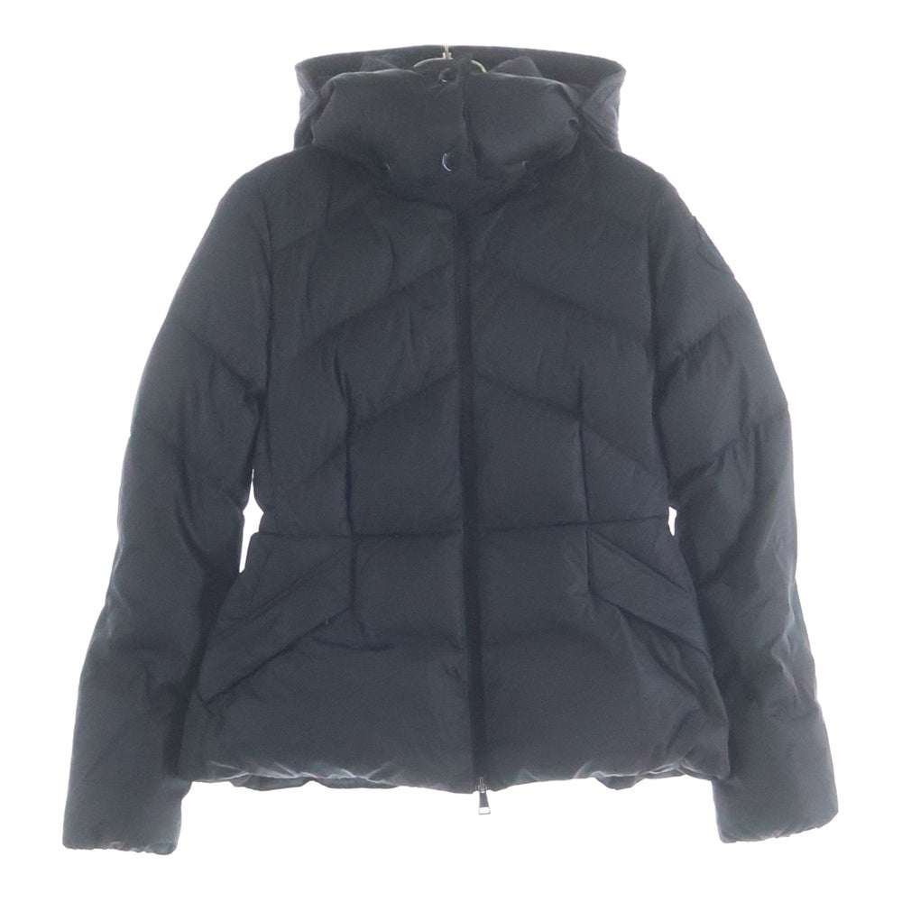MONCLER(モンクレール) 20AW ALOES GIUBBOTTO アロエ フーデット ジップアップダウンジャケット ブラック レディース F20931A54600 C0068