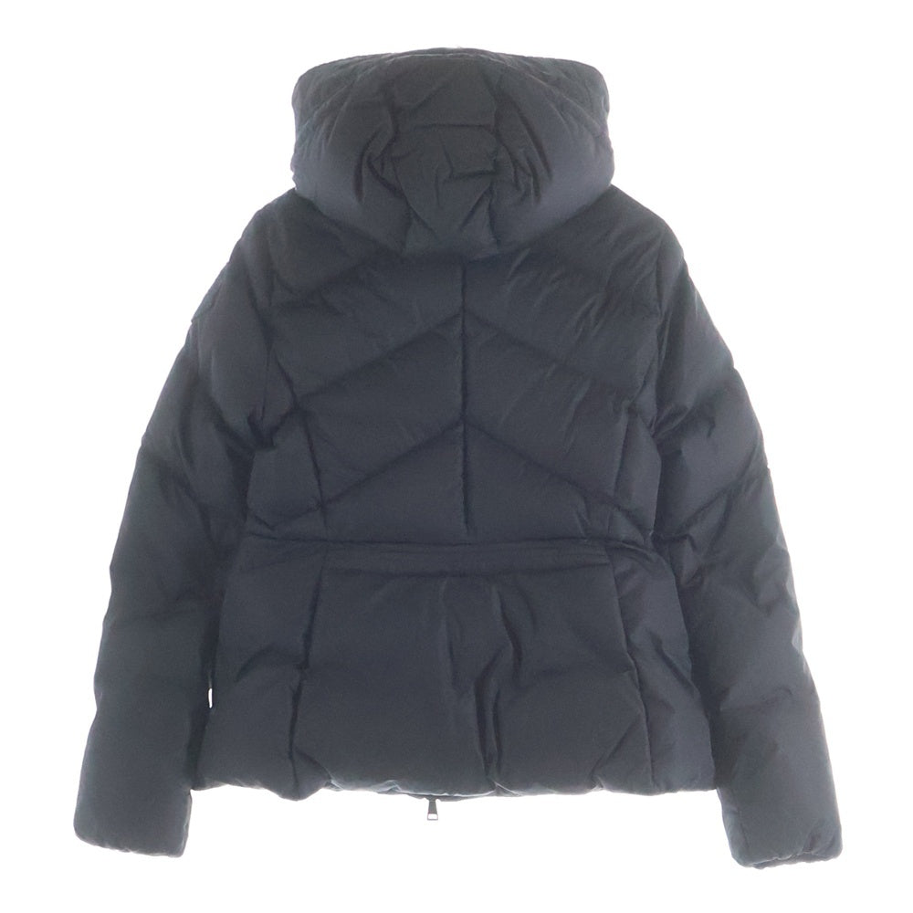 MONCLER(モンクレール) 20AW ALOES GIUBBOTTO アロエ フーデット ジップアップダウンジャケット ブラック レディース F20931A54600 C0068