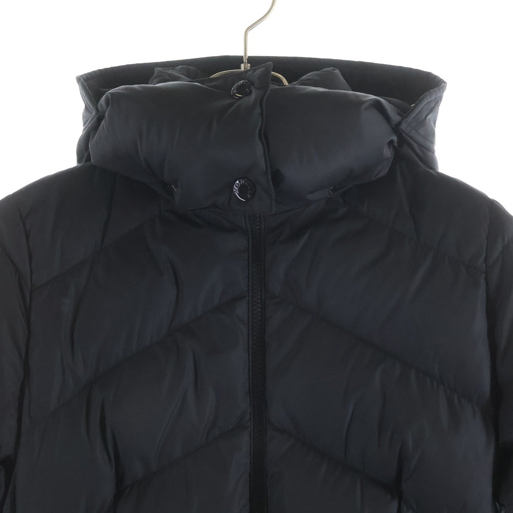 MONCLER(モンクレール) 20AW ALOES GIUBBOTTO アロエ フーデット ジップアップダウンジャケット ブラック レディース F20931A54600 C0068