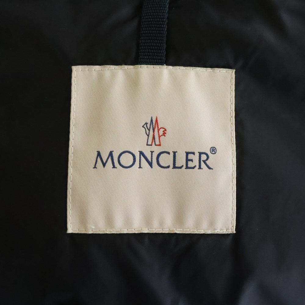 MONCLER(モンクレール) 20AW ALOES GIUBBOTTO アロエ フーデット ジップアップダウンジャケット ブラック レディース F20931A54600 C0068