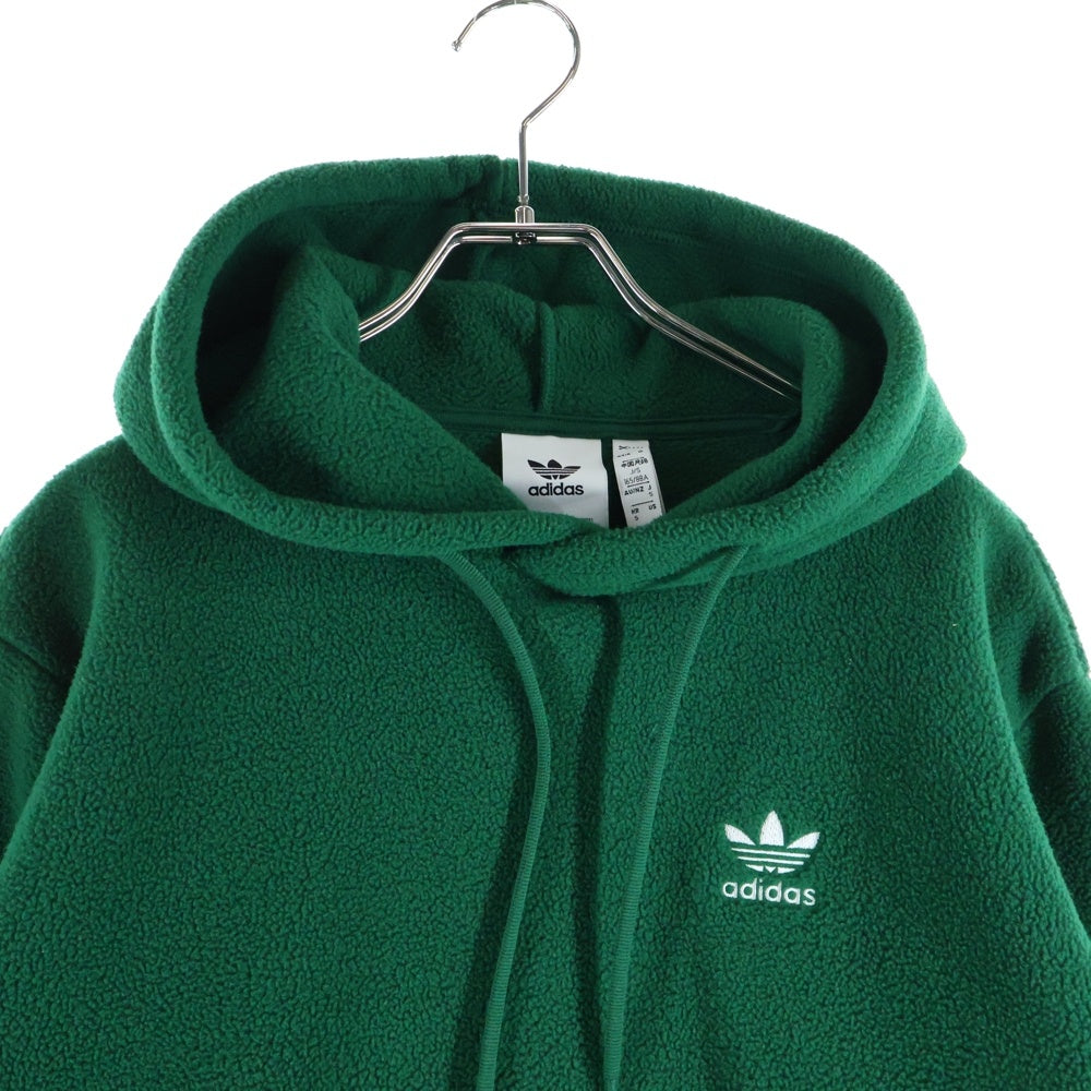 adidas(アディダス) Polar Fleece Pullover Hoodie Originals ポーラーフリース プルオーバーフーディー パーカー グリーン GE5213