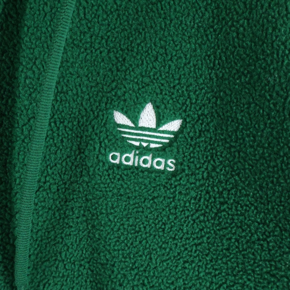 adidas(アディダス) Polar Fleece Pullover Hoodie Originals ポーラーフリース プルオーバーフーディー パーカー グリーン GE5213
