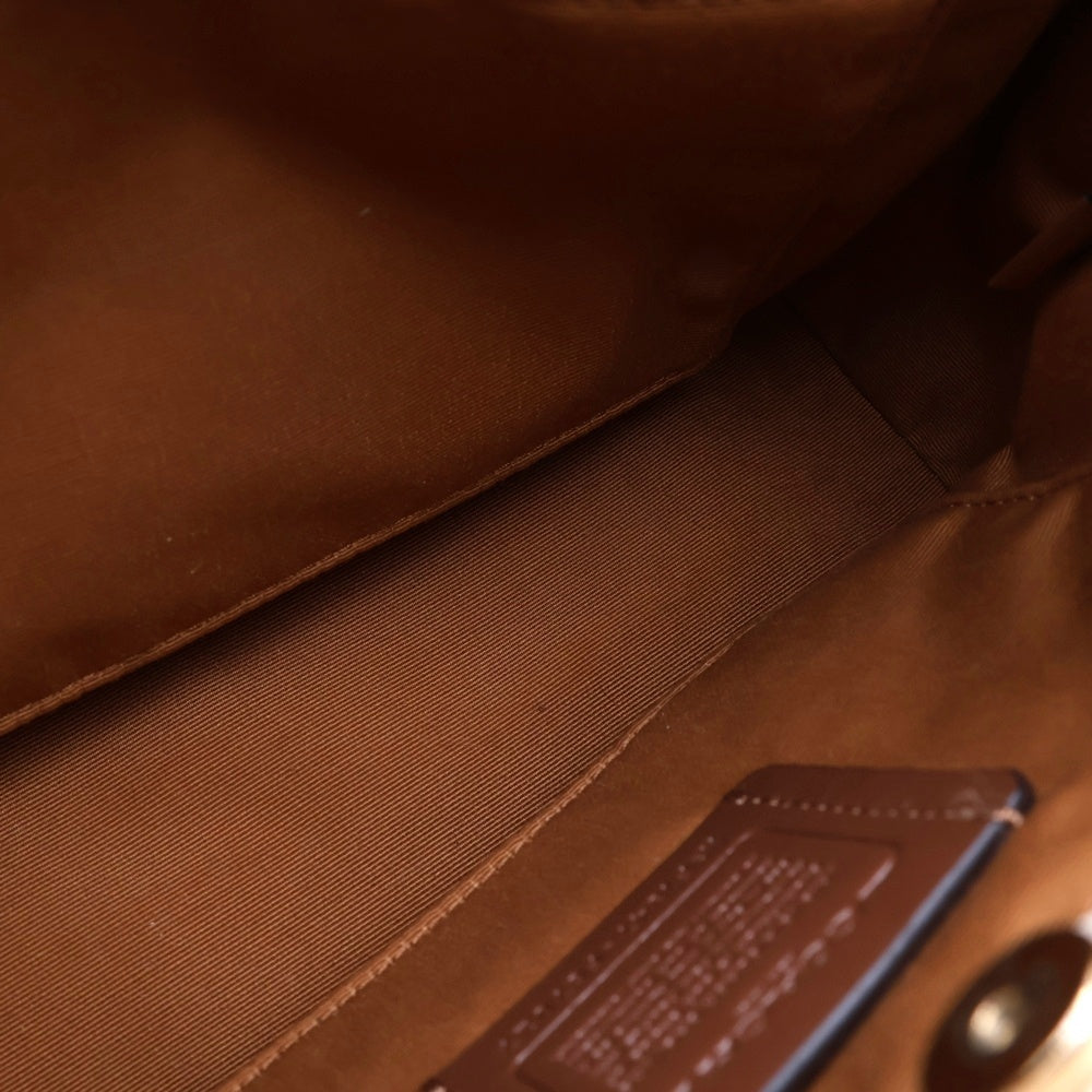 COACH(コーチ) シグネチャー 総柄 2WAY ショルダー ハンドバッグ ベージュ F1947-F67027 レディース