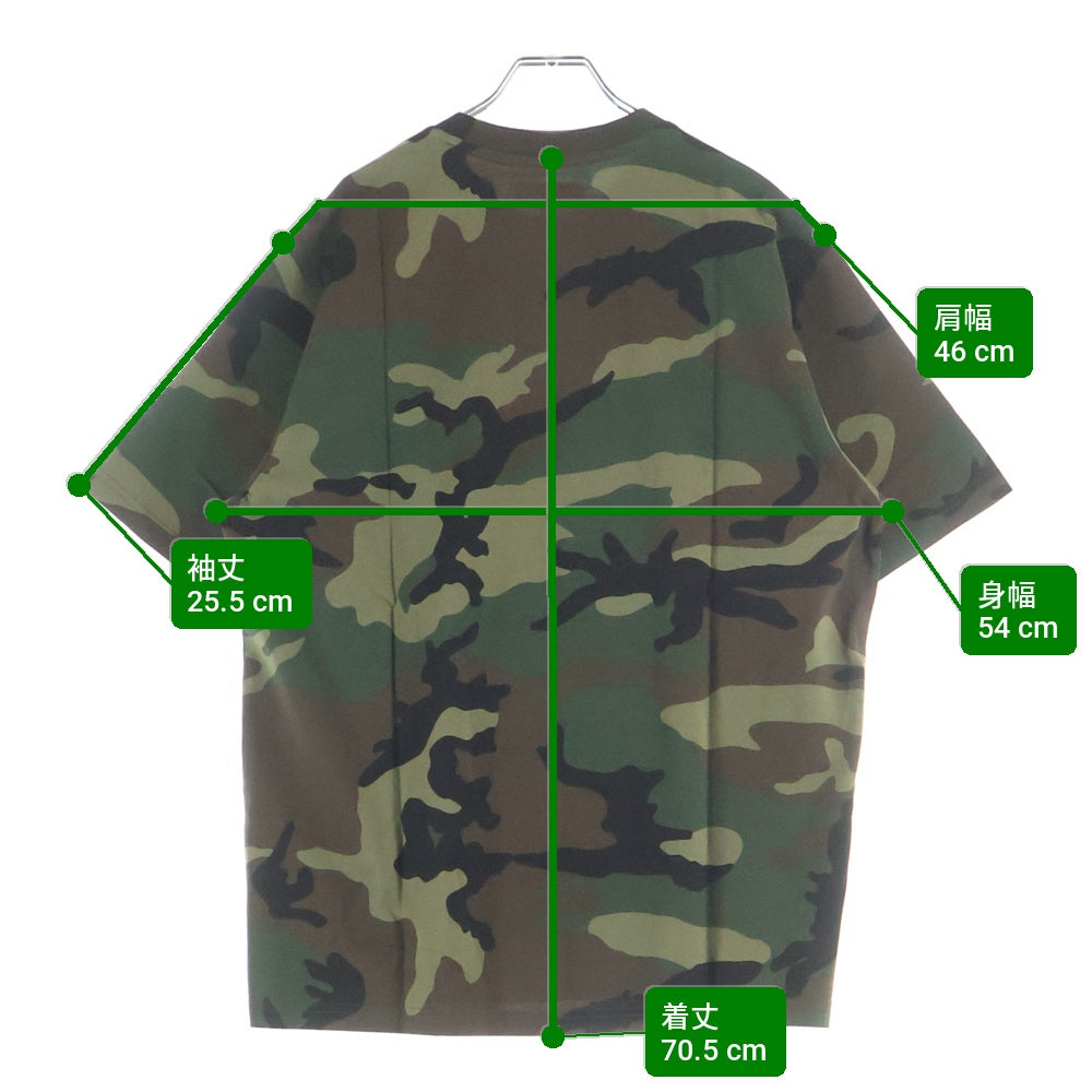 SUPREME(シュプリーム) 25SS Small Box Tee Woodland Camo ウッドランドカモ スモールボックスロゴ クルーネック 半袖Tシャツ カットソー カーキ