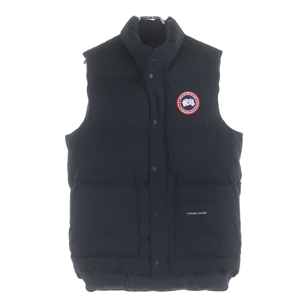 CANADA GOOSE(カナダグース) FREESTYLE VEST フリースタイル カナダ製 ジップアップダウンベスト ブラック 4125JM R