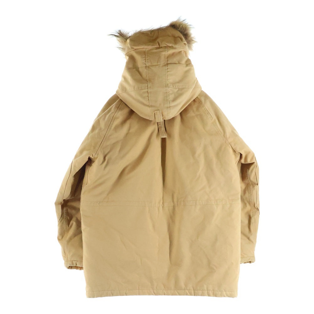 SPIEWAK(スピーワック) GOLDEN FLEECE N-3B ゴールデンフリース ファーフーデッド ミリタリージャケット ベージュ
