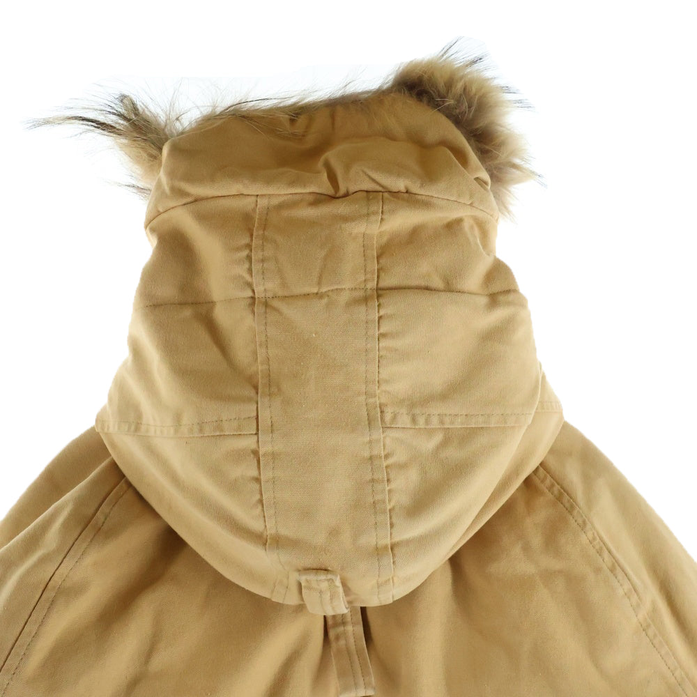 SPIEWAK(スピーワック) GOLDEN FLEECE N-3B ゴールデンフリース ファーフーデッド ミリタリージャケット ベージュ