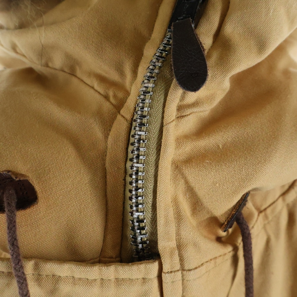 SPIEWAK(スピーワック) GOLDEN FLEECE N-3B ゴールデンフリース ファーフーデッド ミリタリージャケット ベージュ