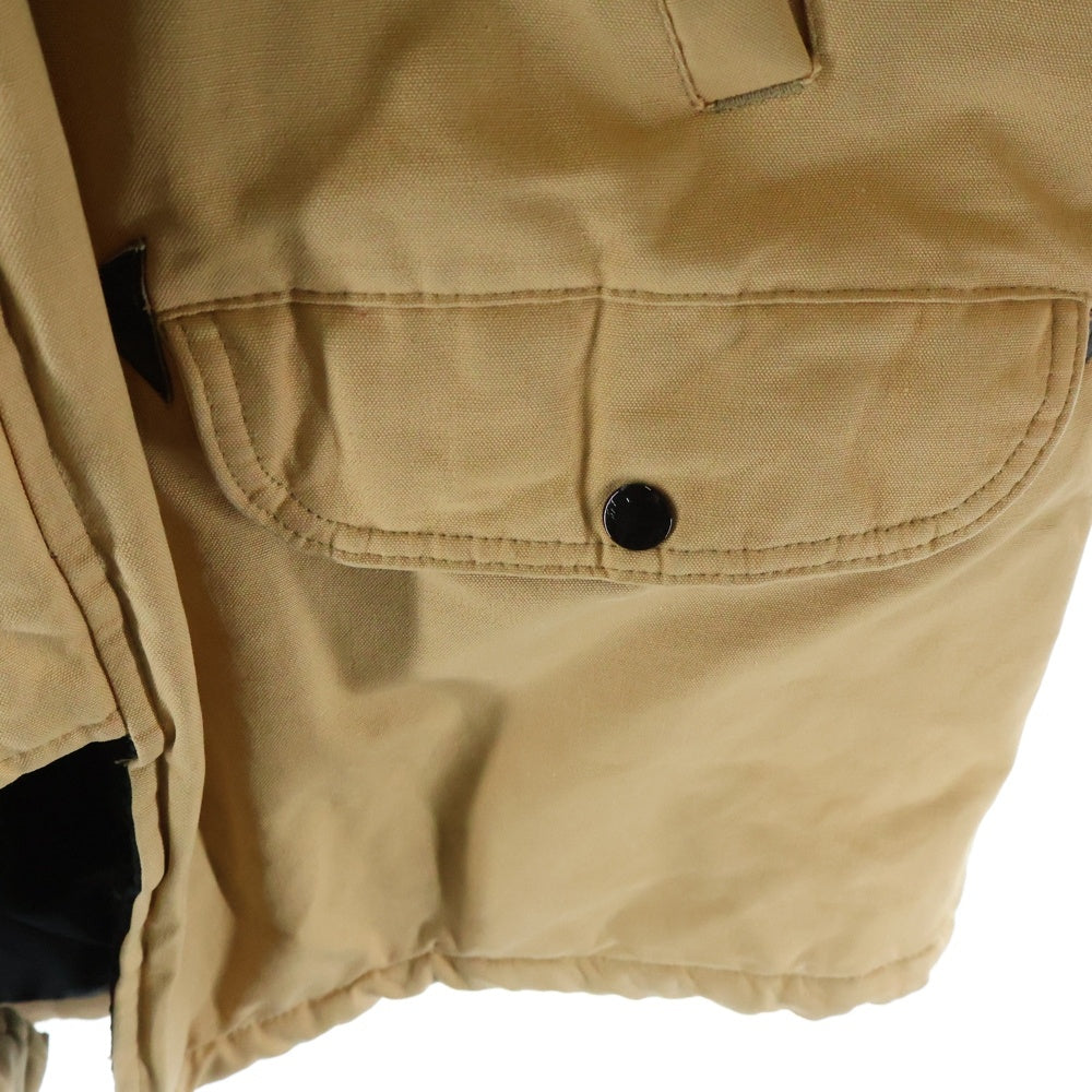 SPIEWAK(スピーワック) GOLDEN FLEECE N-3B ゴールデンフリース ファーフーデッド ミリタリージャケット ベージュ