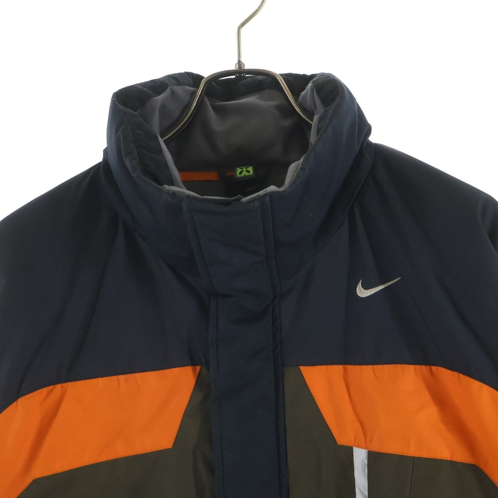 NIKE(ナイキ) ナイロン フーデッドジップアップジャケット マルチカラー H40307QVE