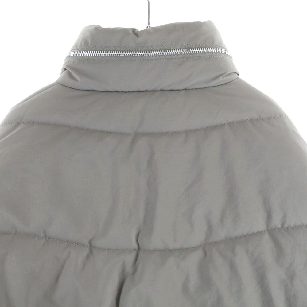 c.e cav empt(シーイー) WAVE STITCH PUFF JACKET ウェーブ ロゴステッチデザイン 中綿ジャケット グレー CES28JK02