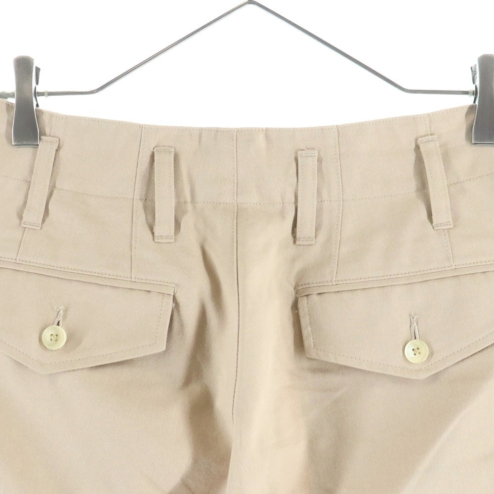 AURALEE(オーラリー) 22AW SUPER FINE WOOL COTTON TWILL SLACKS スーパーファインウール コットンツイル スラックスパンツ ベージュ A22AS02CW