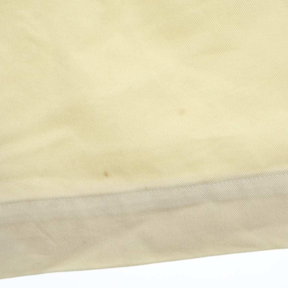 HERILL(ヘリル) Egyptiancotton Chinopants エジプティアンコットン チノパンツ イエロー 23-030-HL-8020-1
