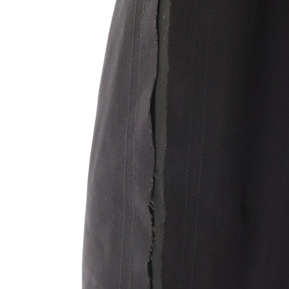 YOKE(ヨーク) 23AW ブロークン ウール チェスターロングコート ブラウン YK23FW0521C