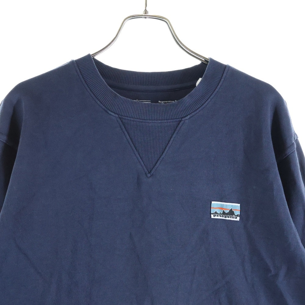 PATAGONIA(パタゴニア) 21AW リジェネラティブオーガニックコットン クルーネックスウェット トレーナー ネイビー STY26345