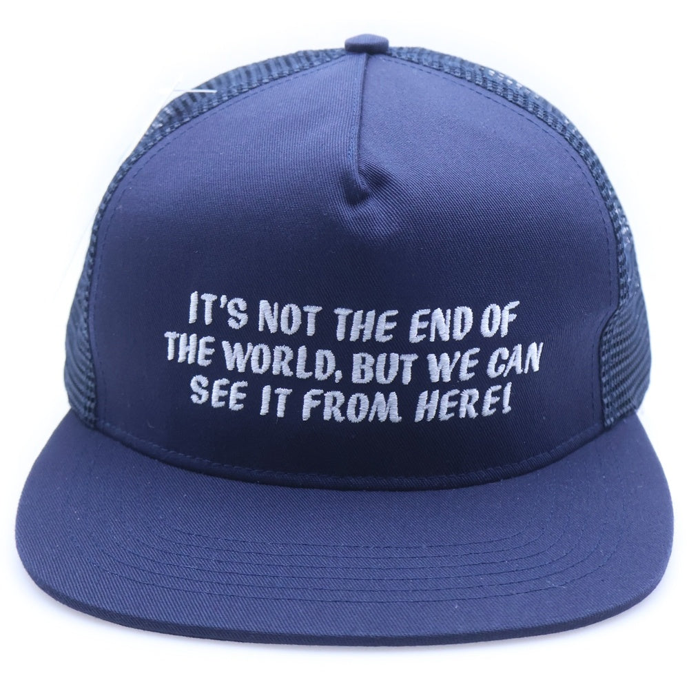 SUPREME(シュプリーム) 19AW End of the World Mesh Back 5-Panel エンドオブザワールド メッシュバック 5パネル キャップ 帽子 ネイビー