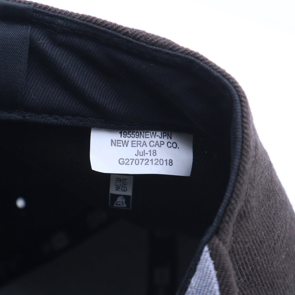 SUPREME(シュプリーム) 18AW ×NEW ERA Classic Script ニューエラ クラシックスクリプト キャップ 帽子 ブラウン