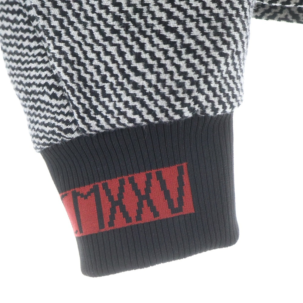 FENDI(フェンディ) バックビーズロゴデザイン ジップアップ パターンジャケット グレー FJ6847